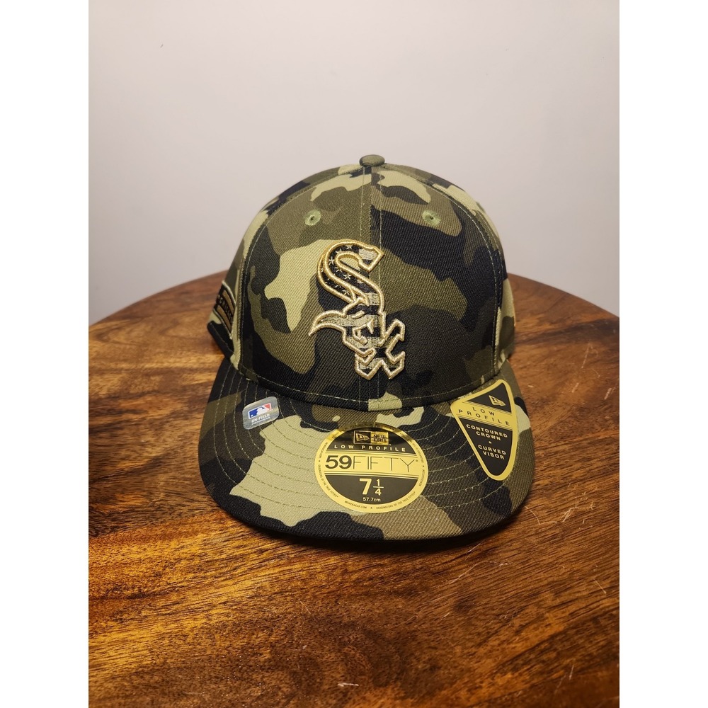 New Era Chicago White Sox Armed Forces Day Camo 59Fifty Low Profile Size 7 1/4